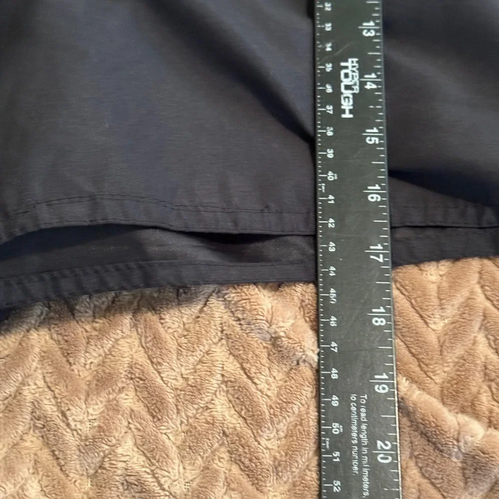 Croft & Barrow Lined Black Swim Shorts. Women Sz 18W, Waist 40